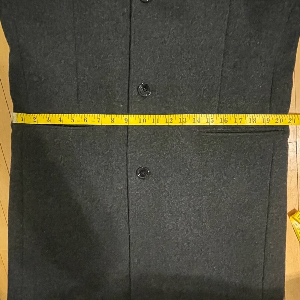 Men’s J. Crew Topcoat in Sz. L - Picture 5 of 7